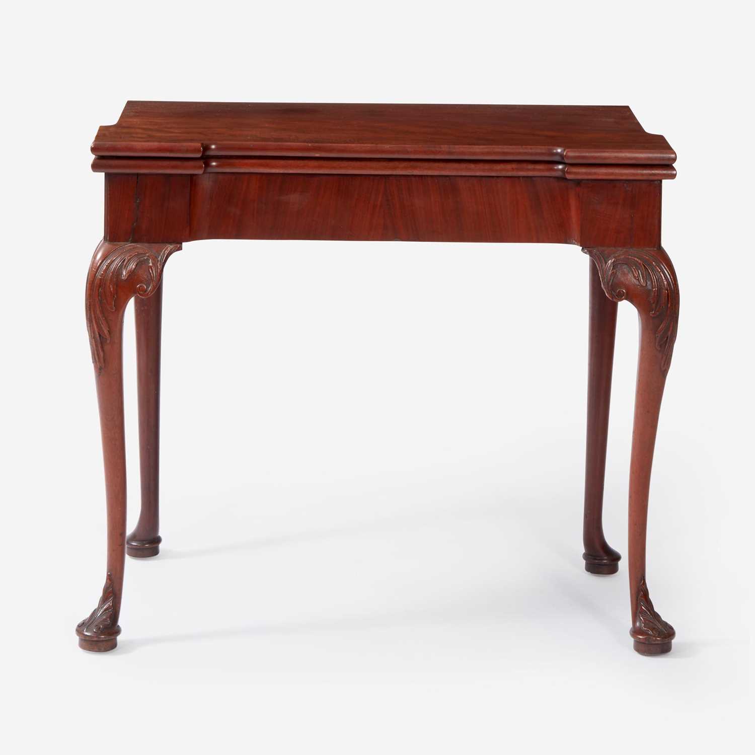 Lot 65 - A George II Mahogany Games Table