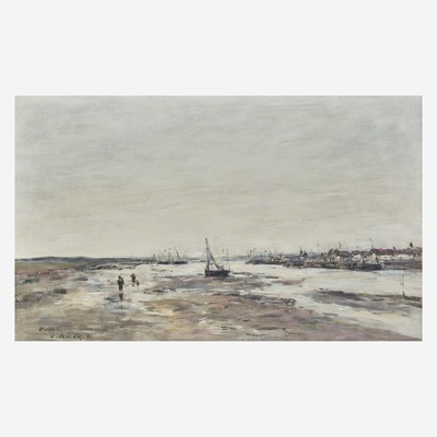 Lot 36 - Eugène Boudin (French, 1824–1898)