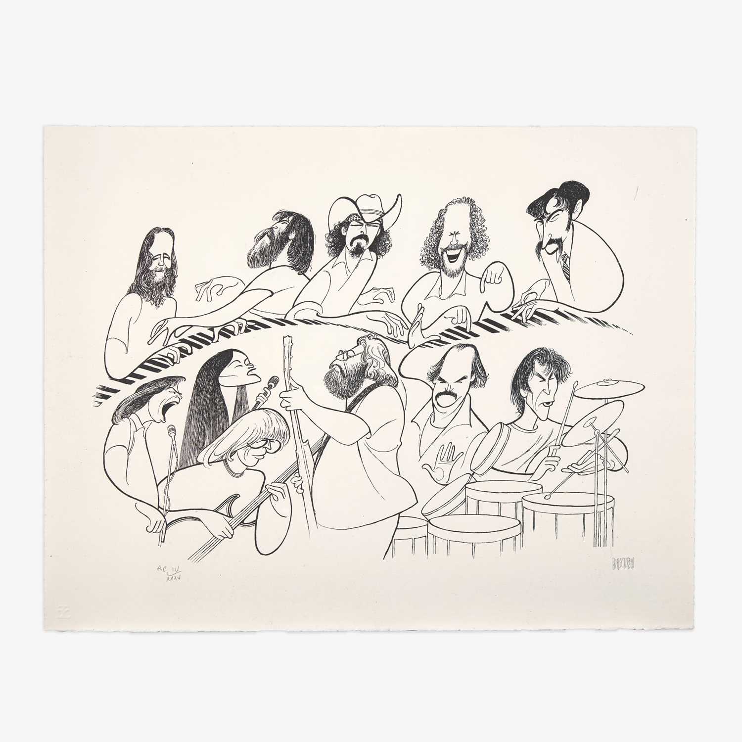 Lot 150 - Al Hirschfeld (American, 1903-2003)