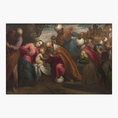 Lot 7 - Jacopo Palma il Giovane (Italian, B.C. 1548–1628)