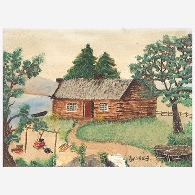 Lot 42 - Grandma Moses (American, 1860-1961)