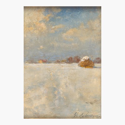 Lot 48 - Isaak Levitan (Russian, 1860–1900)