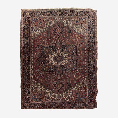 Lot 193 - A Heriz Carpet