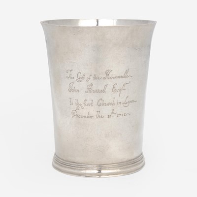 Lot 35 - A silver beaker