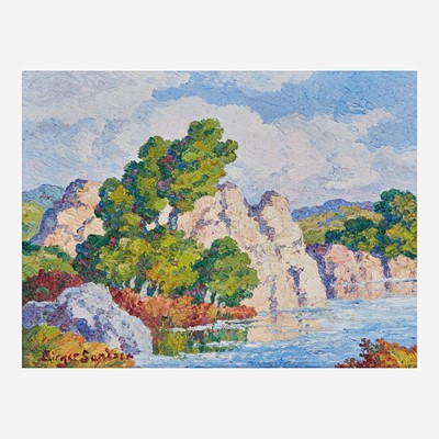 Lot 64 - Birger Sandzén (American, 1871–1954)