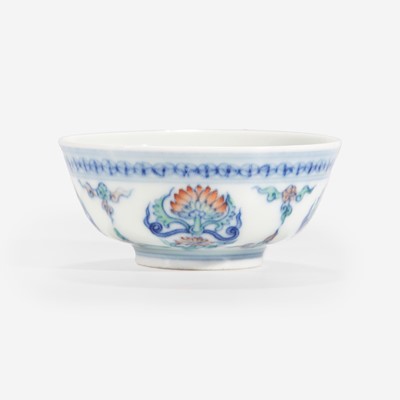 Lot 60 - A Chinese doucai-enameled small cup