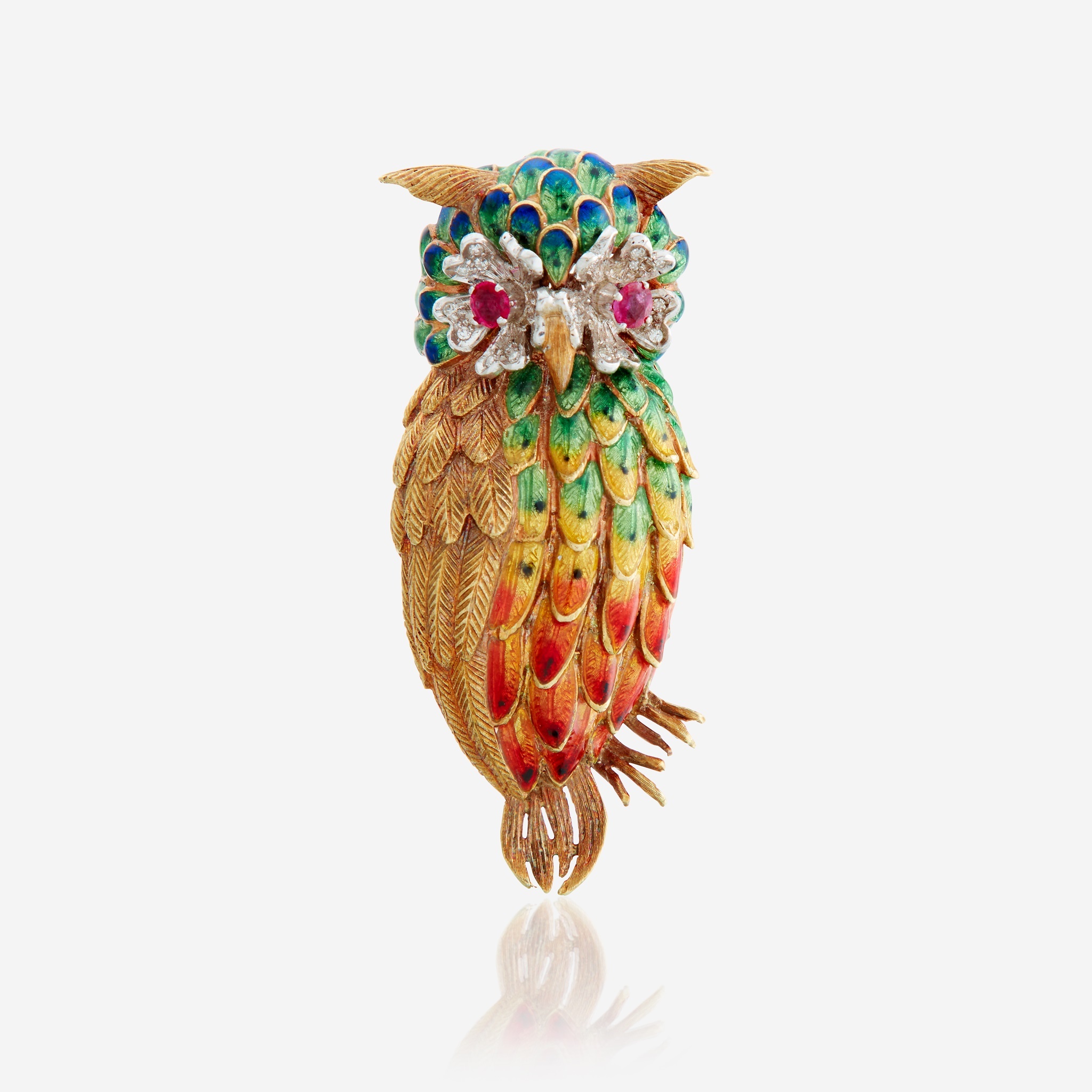 Owl Brooch